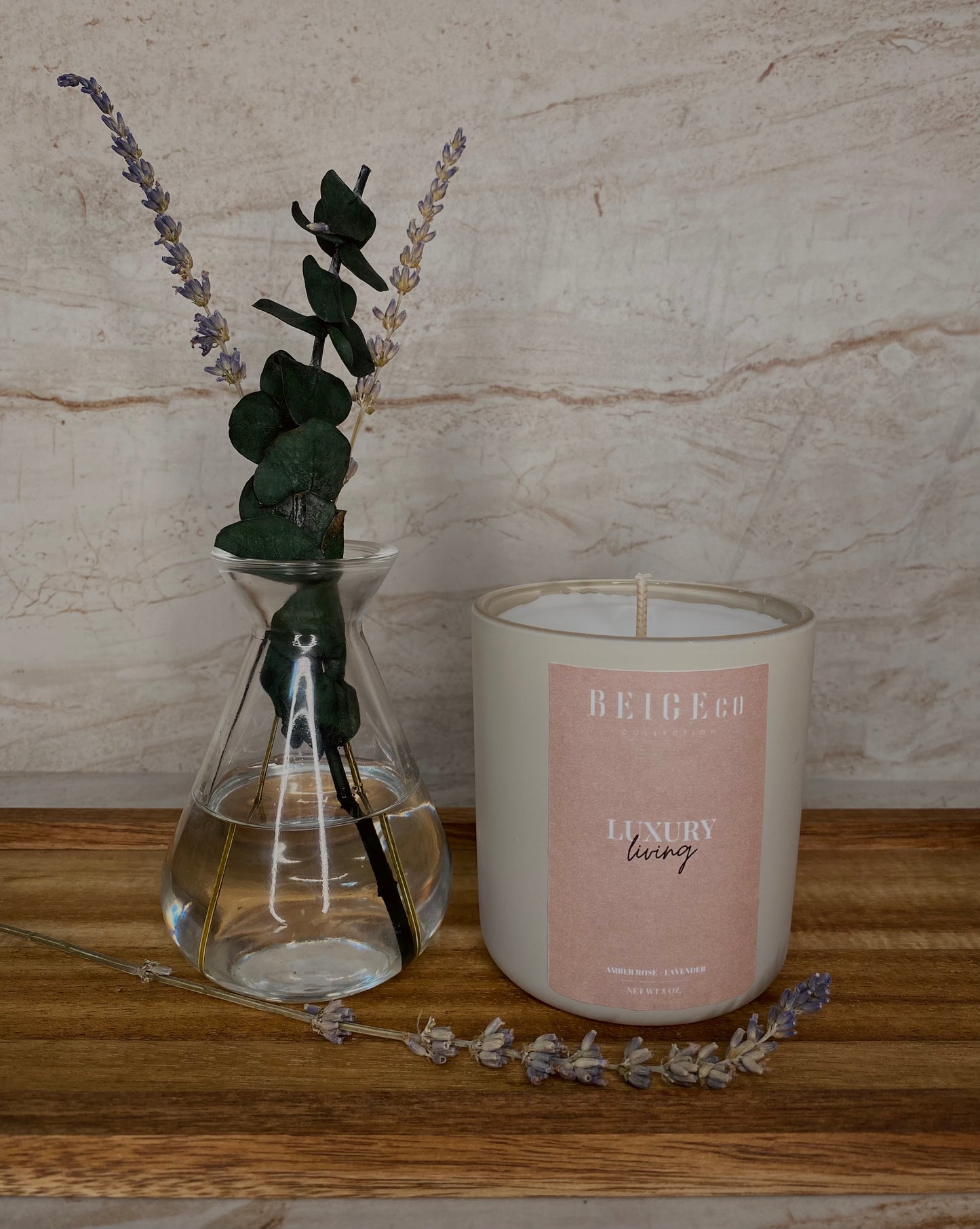 Luxury Living 8oz Candle