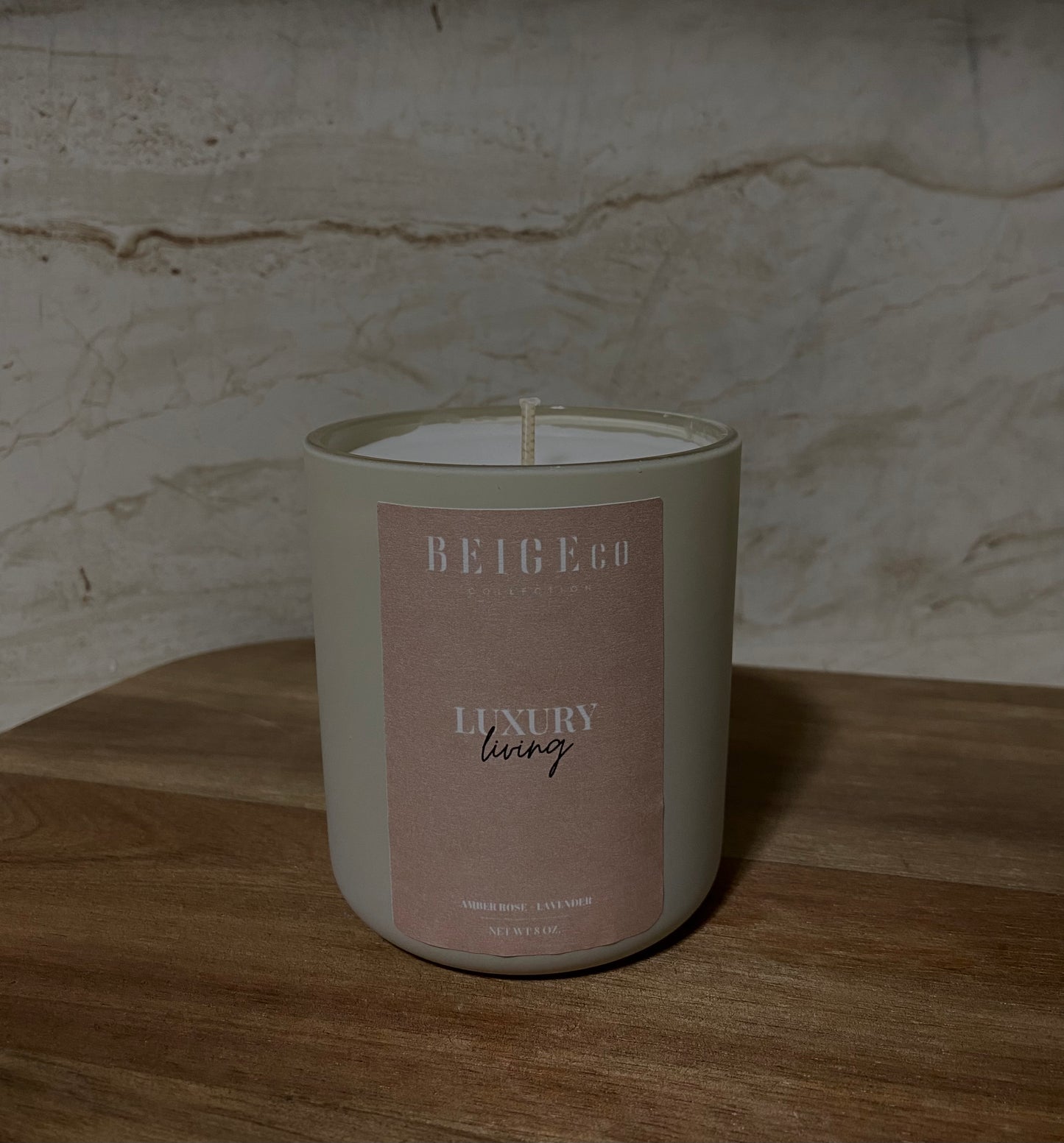 Luxury Living 8oz Candle